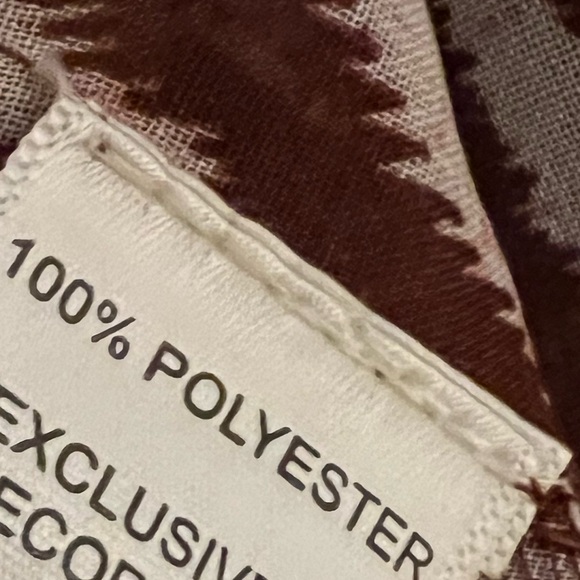 True Destination Challis Printed Long Beach Cover Up - Picture 10 of 14